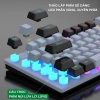 Bàn phím gaming XUNFOX K82/K10/K820 có dây công thái học LED Rainbow - Giá 219.000đ 8