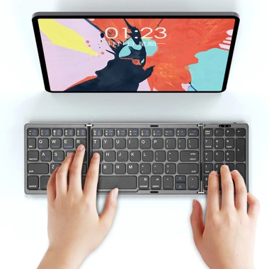 Bàn Phím Gập Bluetooth B089 - Phím Số, Không Trackpad, Tương Thích Điện Thoại, Tablet, SmartTV, Laptop - Giá 600k 6 Bàn Phím Gập Bluetooth B089 - Phím Số, Không Trackpad, Tương Thích Điện Thoại, Tablet, SmartTV, Laptop - Giá 600k 6