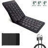 Bàn phím gấp Bluetooth đa thiết bị không dây, sạc lại cho iOS & Windows - Di động, tiện lợi