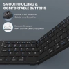 Bàn phím gấp Bluetooth đa thiết bị không dây, sạc lại cho iOS & Windows - Di động, tiện lợi 3