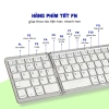 Bàn Phím Gập Gọn Bluetooth Mini với Touchpad, Bảo Hành 3 Tháng Đổi 1 Giá ưu đãi 760.000₫ 7
