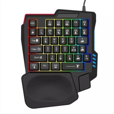 Bàn phím giả cơ FREE WOLF K15 - Pubg Mobile, Free Fire trên điện thoại, tablet, laptop - Giá 139.000 VND