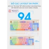 Bàn Phím Giả Cơ Gaming K82 LED Pro - Phím Êm, Giảm Ồn, Núm Xoay Âm Lượng, Chống Nước, Giá Ưu Đãi 339k 5
