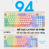 Bàn Phím Giả Cơ HOSAN Xunfox K82 Có Dây 94 Phím - Nút Vặn Âm Lượng, Giá 259.000 VNĐ 5