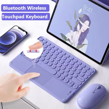 Bàn phím im lặng Bluetooth phím tròn cho Huawei MatePad SE 11 2.024 – 11.5 inch, hỗ trợ PaperMatte, M6, Pro 11, giảm giá 358.600₫