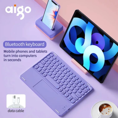 Bàn phím im lặng Bluetooth phím tròn cho Huawei MatePad SE 11 2.024 – 11.5 inch, hỗ trợ PaperMatte, M6, Pro 11, giảm giá 358.600₫