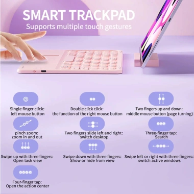 Bàn phím im lặng Bluetooth phím tròn cho Huawei MatePad SE 11 2.024 – 11.5 inch, hỗ trợ PaperMatte, M6, Pro 11, giảm giá 358.600₫