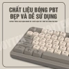 Bàn Phím Không Dây 3 Mode EWEADN V1 Pro Bluetooth + 2.4GHz, LED RGB, Pin 4.000mAh, Núm Xoay Âm Lượng - 640.000₫ 3