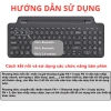 Bàn Phím Không Dây BK569 - 3 Chế Độ, Tương Thích Bluetooth, Giá Chỉ 299.000 VND 2