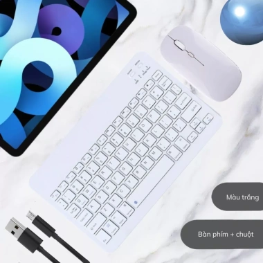 Bàn phím không dây Bluetooth cho iPad và Laptop - Phụ kiện văn phòng 24/7, giảm giá chỉ 200.000đ 8 Bàn phím không dây Bluetooth cho iPad và Laptop - Phụ kiện văn phòng 24/7, giảm giá chỉ 200.000đ 8