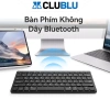 Bàn phím không dây Bluetooth CLUBLU - Dùng cho laptop, điện thoại, iPad, tablet, giảm 22% còn 148.000₫