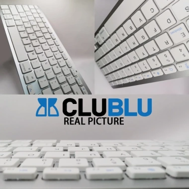 Bàn phím không dây Bluetooth CLUBLU - Dùng cho laptop, điện thoại, iPad, tablet, giảm 22% còn 148.000₫ 2