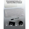 Bàn phím không dây Bluetooth CLUBLU - Dùng cho laptop, điện thoại, iPad, tablet, giảm 22% còn 148.000₫ 8