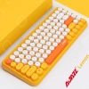 Bàn phím không dây Bluetooth đa thiết bị Steam Retro Round Keycap 308I - Giá chỉ 540.100 VND, phù hợp điện thoại, tablet, laptop 6