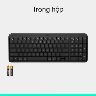 Bàn phím không dây Bluetooth Logitech K251 - Thiết kế nhỏ gọn, dễ kết nối, giá 439k 8