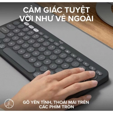 Bàn Phím Không Dây Bluetooth Logitech K380s - Giảm ồn, Gọn nhẹ, Đa thiết bị, Pin Trâu, Bảo Hành 12 Tháng - 738.000 VND