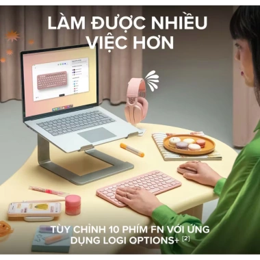 Bàn Phím Không Dây Bluetooth Logitech K380s - Giảm ồn, Gọn nhẹ, Đa thiết bị, Pin Trâu, Bảo Hành 12 Tháng - 738.000 VND 5 Bàn Phím Không Dây Bluetooth Logitech K380s - Giảm ồn, Gọn nhẹ, Đa thiết bị, Pin Trâu, Bảo Hành 12 Tháng - 738.000 VND 5