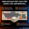 Bàn phím không dây Bluetooth M96 LED 7 màu, PBT cao cấp, 2 mode, màn hình, gõ êm chống ồn - Giá 542.697₫ 5