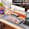 Bàn phím không dây Bluetooth M96 Rainbow, Pin sạc 2.000mAh, Phím PBT, 489.000đ 3