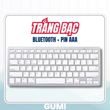 Bàn Phím Không Dây Bluetooth MAC05 GUMITECH - Siêu Mỏng Sang Trọng, Hiệu Năng Mạnh Mẽ, Giá 173.000₫ 10 Bàn Phím Không Dây Bluetooth MAC05 GUMITECH - Siêu Mỏng Sang Trọng, Hiệu Năng Mạnh Mẽ, Giá 173.000₫ 10
