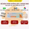 Bàn phím không dây Core X Free Wolf M68 Bluetooth 5.3 LED Pin sạc - Giá 279.000₫