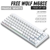 Bàn phím không dây Core X Free Wolf M68 Bluetooth 5.3 LED Pin sạc - Giá 279.000₫ 6