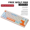 Bàn phím không dây Core X Free Wolf M68 Bluetooth 5.3 LED Pin sạc - Giá 279.000₫ 7