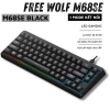 Bàn phím không dây Core X Free Wolf M68 Bluetooth 5.3 LED Pin sạc - Giá 279.000₫ 9