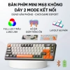 Bàn phím không dây Free Wolf M68 Bluetooth 5.3 - LED đa màu, pin sạc, giảm giá 22% chỉ 269.000₫