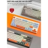 Bàn Phím Không Dây Gaming FREEWOLF M87 - Bluetooth và USB 2.4G, Ưu Đãi 605.200đ 2