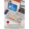Bàn Phím Không Dây Gaming FREEWOLF M87 - Bluetooth và USB 2.4G, Ưu Đãi 605.200đ 6