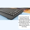 Bàn phím không dây Meetion BTK500 87 phím, chống ồn, Bluetooth/USB, 100h pin sạc, giá 339.000đ 8
