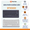 Bàn phím không dây Meetion BTK500 dual mode Bluetooth và USB 2.4G, 87 phím, pin sạc 100h, giá 349.000