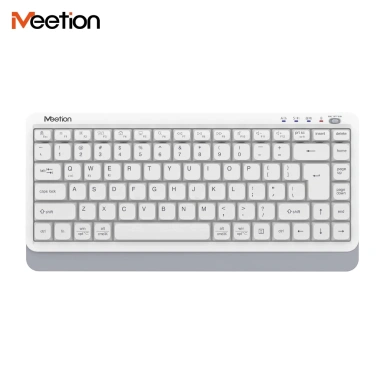 Bàn phím không dây Meetion BTK500 dual mode Bluetooth và USB 2.4G, 87 phím, pin sạc 100h, giá 349.000 10