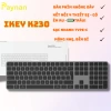 Bàn phím không dây Meetion iKey K230 Dual Mode Bluetooth 2.4G - Full phím không ồn, pin sạc Type-C, giảm còn 619.000 VND 2