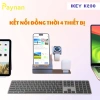 Bàn phím không dây Meetion iKey K230 Dual Mode Bluetooth 2.4G - Full phím không ồn, pin sạc Type-C, giảm còn 619.000 VND 9