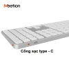 Bàn phím không dây Meetion iKey K230 Dual Mode Bluetooth/2.4G Full phím không ồn, pin sạc Type‑C, giá 629.000₫ 5