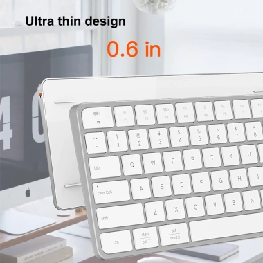 Bàn phím không dây Meetion iKey K230 Dual Mode Bluetooth/2.4G Full phím không ồn, pin sạc Type‑C, giá 629.000₫ 8