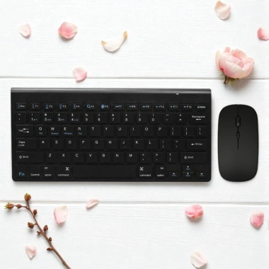Bàn phím không dây mini K908 - Bluetooth 5.0 & 2.4G đa kết nối, phù hợp laptop và điện thoại, giảm giá 17% chỉ 275.000 VND 2