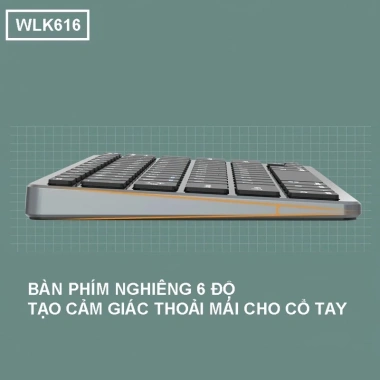 Bàn phím không dây mini W159- Pin sạc, Bluetooth 5.0/3.0, USB&2.4G, giảm 6% chỉ 315k 5