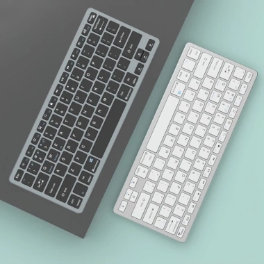 Bàn phím không dây mini W159- Pin sạc, Bluetooth 5.0/3.0, USB&2.4G, giảm 6% chỉ 315k 9