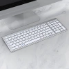 Bàn phím không dây mini W160 pin sạc đa kết nối Bluetooth 5.0/3.0 + USB 2.4G, giá ưu đãi 390k 2