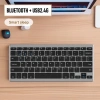 Bàn phím không dây mini W201S - Bluetooth 5.0/3.0, USB 2.4G, giá chỉ 255.000đ 10
