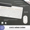 Bàn phím không dây Prolink GK5.001M Bluetooth đa thiết bị, tương thích Win/Mac/iOS/Android, giá 499k 6