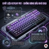 Bàn Phím Không Dây Silent Free Wolf M87 - Led 7 Màu, Phím PBT Cao Cấp, Tương Thích Mọi Thiết Bị, Giá 499.000đ 2