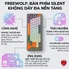 Bàn phím không dây Ziyou Free Wolf M68 Bluetooth 5.3 LED Pro, pin sạc, 279k 9
