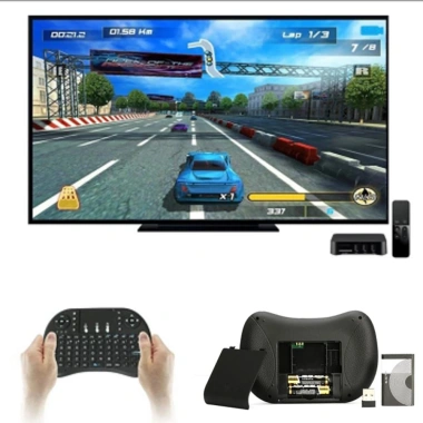 Bàn phím kiêm chuột mini I8 cảm ứng không dây - PS4, Android, Google, TV Box, chơi game, chỉ 86.900₫
