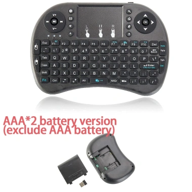 Bàn phím kiêm chuột mini I8 cảm ứng không dây - PS4, Android, Google, TV Box, chơi game, chỉ 86.900₫