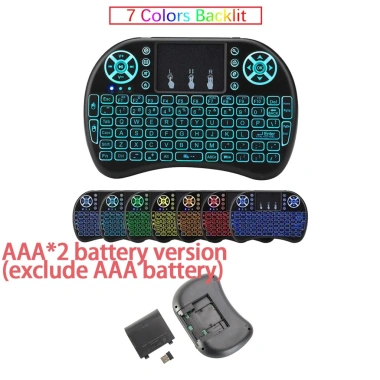 Bàn phím kiêm chuột mini I8 cảm ứng không dây - PS4, Android, Google, TV Box, chơi game, chỉ 86.900₫