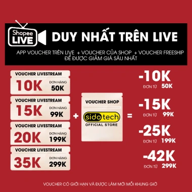 Bàn phím laptop mini SIDOTECH XKB02 có dây 82 phím nhỏ gọn, gõ nhanh, 128.999₫
